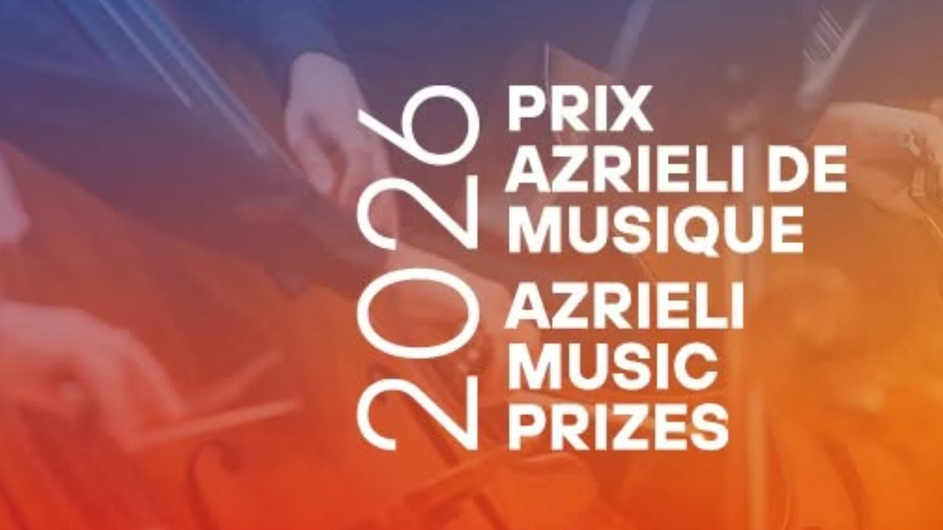 2026 Azrieli Music Prizes Gala Concert video thumbnail